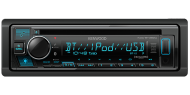 Kenwood KDC-BT382U CD Bluetooth w/USB Port AM/FM Radio MP3 Player High Contrast LCD Detachable Face Plate Single DIN 13-Band EQ & DTA
