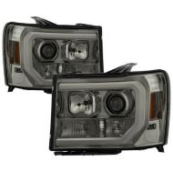 GMC SIERRA 1500/2500/3500 2007-2013 SMOKE HEADLIGHT DRL