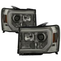 GMC SIERRA 1500/2500/3500 2007-2013 SMOKE HEADLIGHT DRL