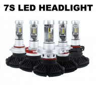 7S LED 12000 LUMENS HEADLIGHT 6000K 72W PAIRE